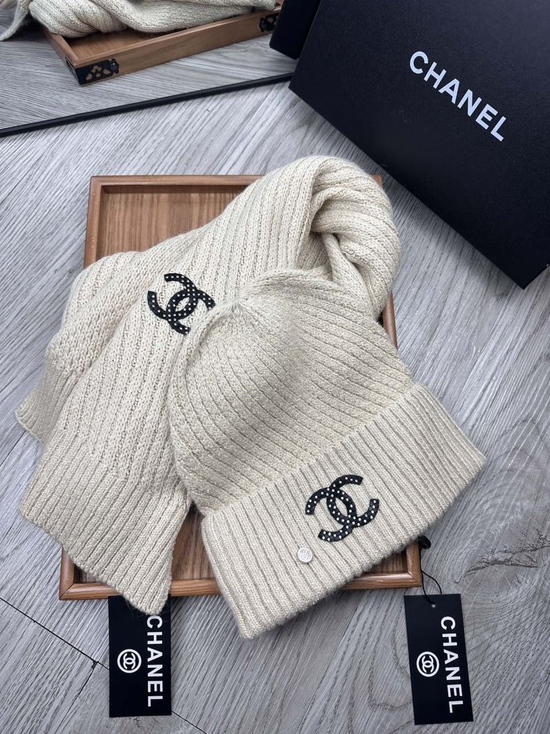 Chanel Caps Scarfs